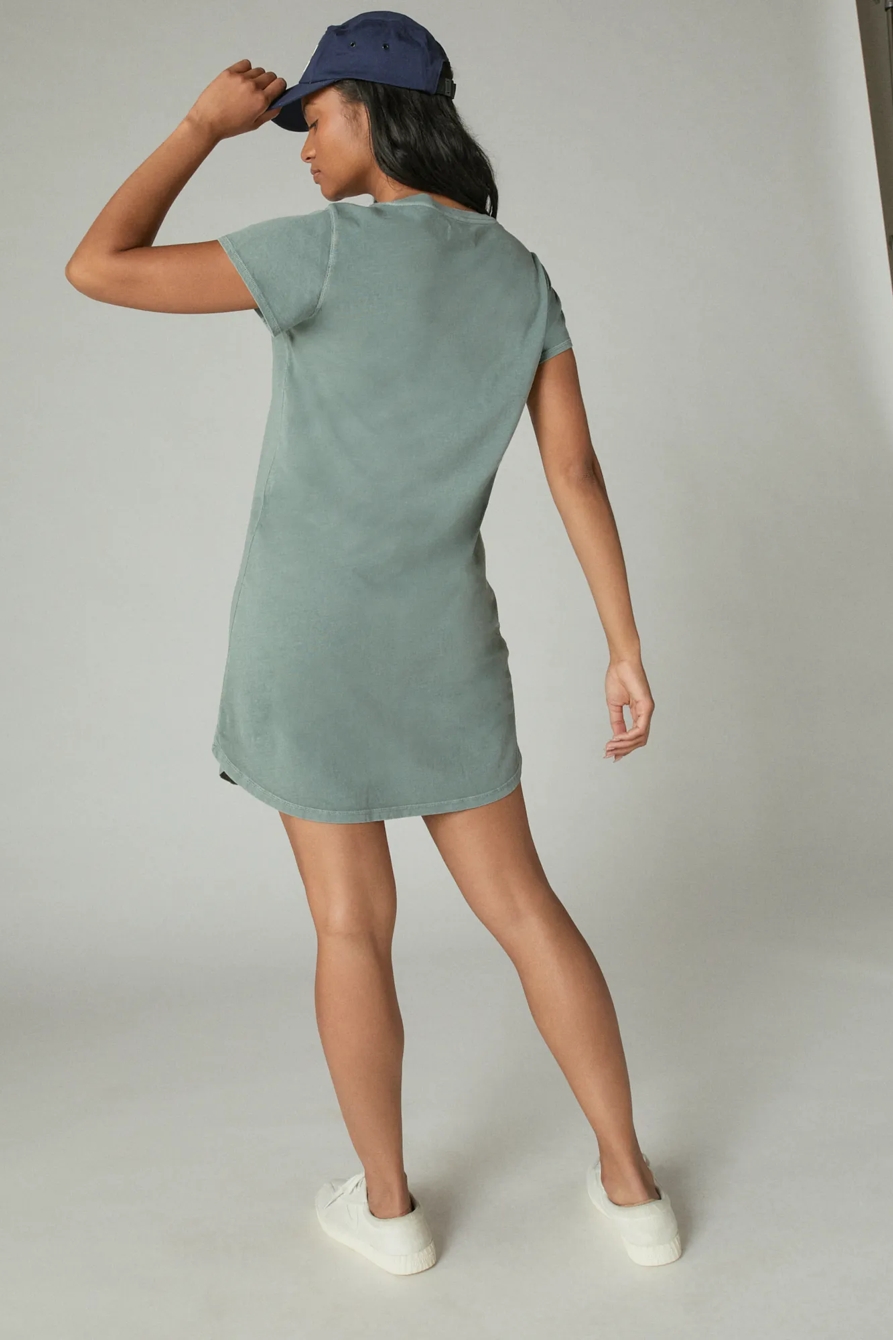 NOTCH TEE DRESS, image 3