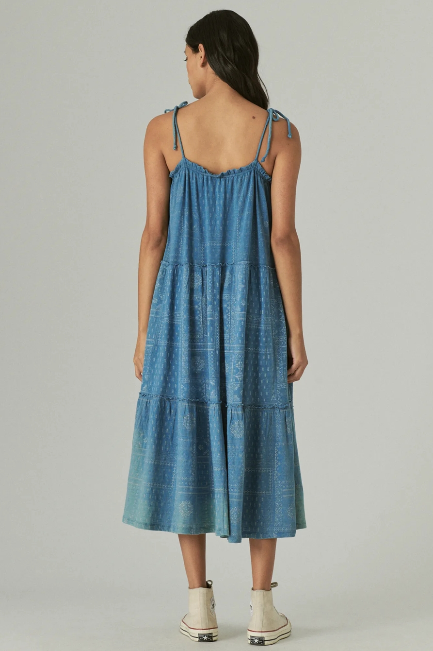 TIERED CAMI MAXI DRESS, image 3