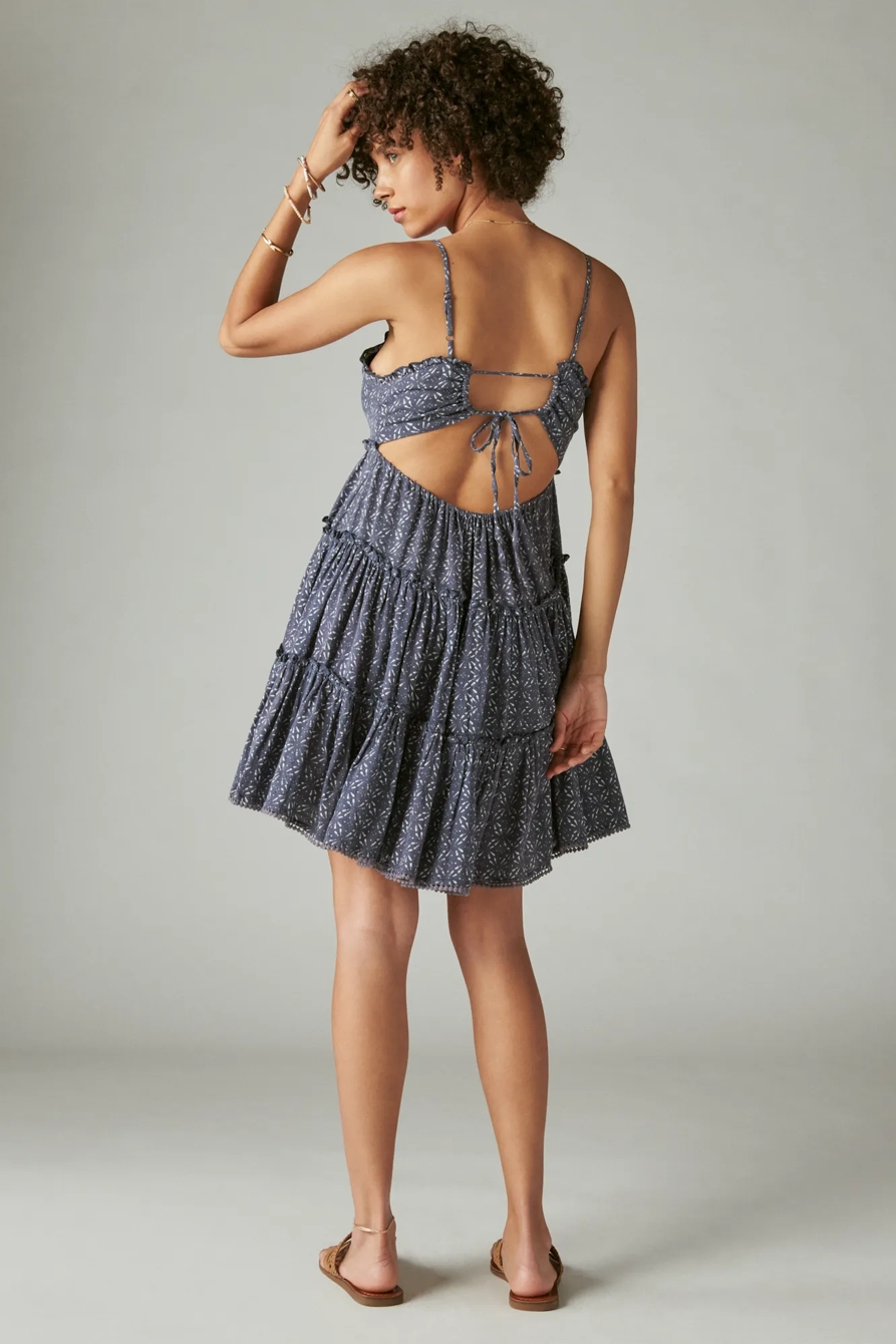 TIERED RUFFLE DRESS, image 4