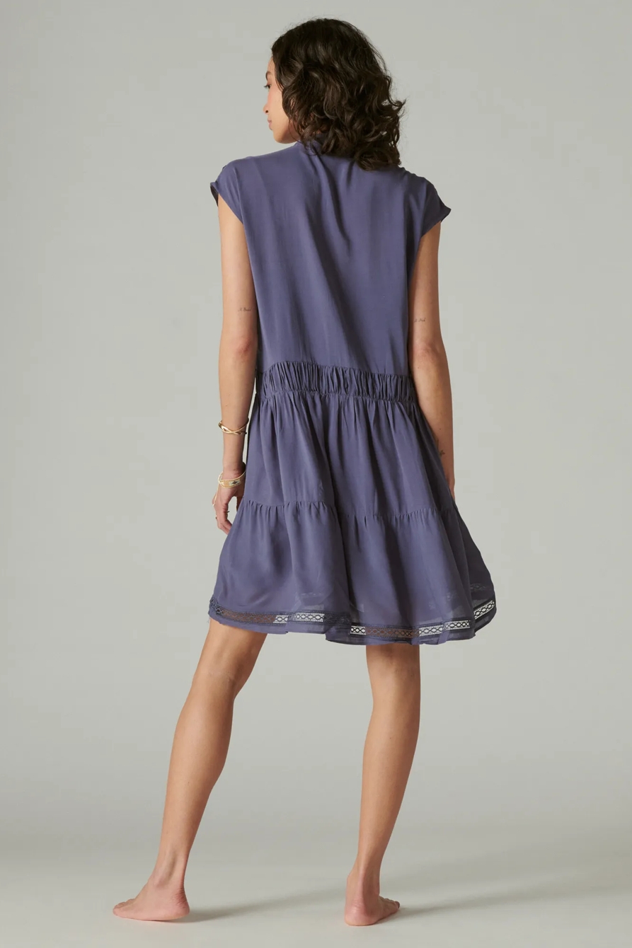 LACE INSET DRESS, image 3