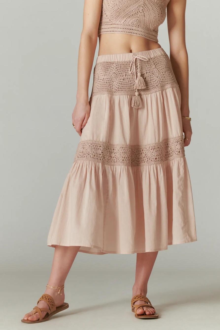 CROCHET MAXI SKIRT MATCHBACK, image 2