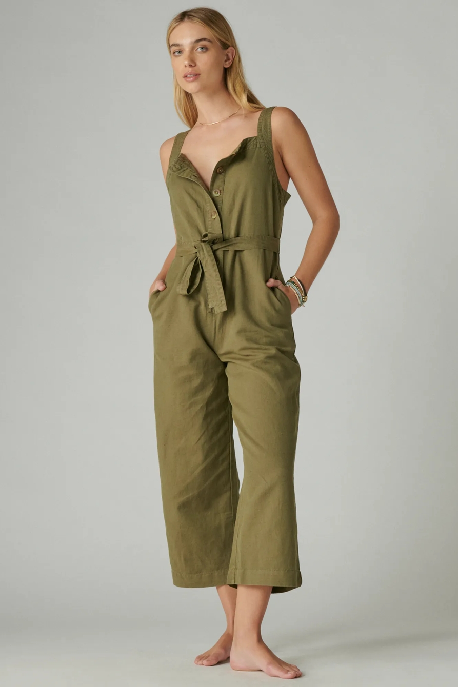 BUTTON FRONT JUMPSUIT, image 2