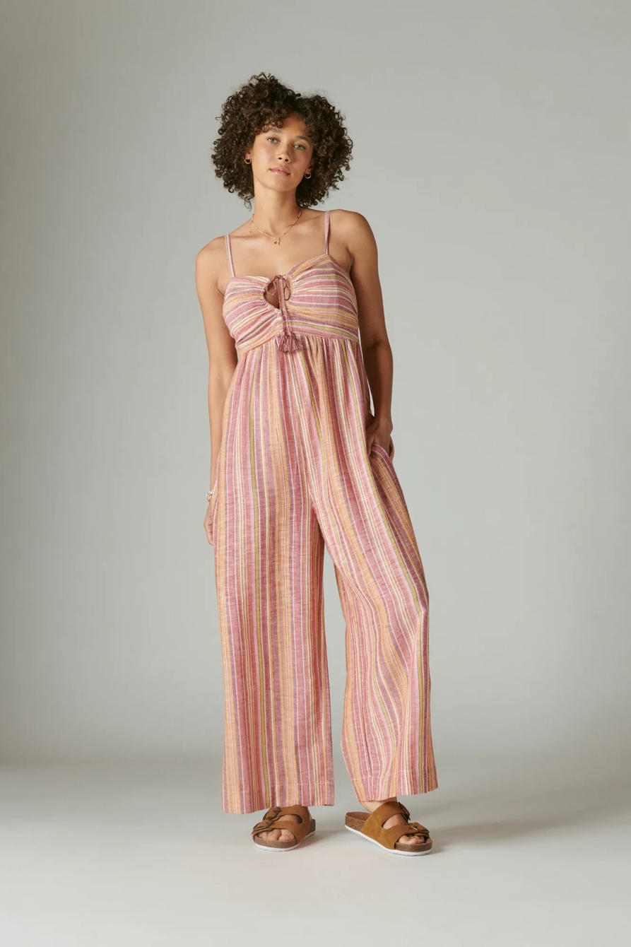 STRIPED JUMPSUIT, image 2