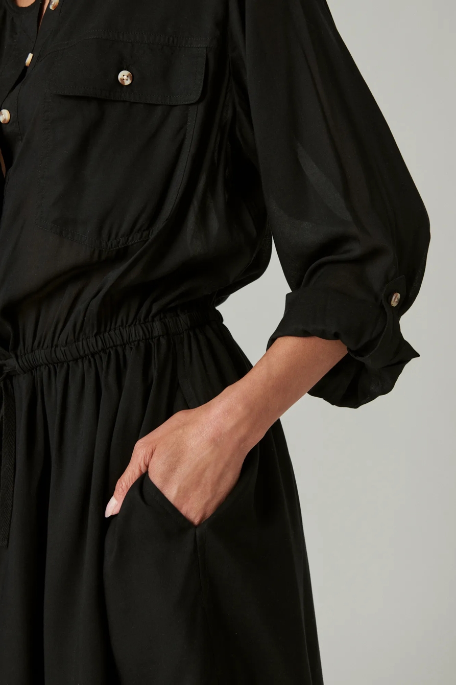 RELAXED SURPLUS SHIRTDRESS, image 5