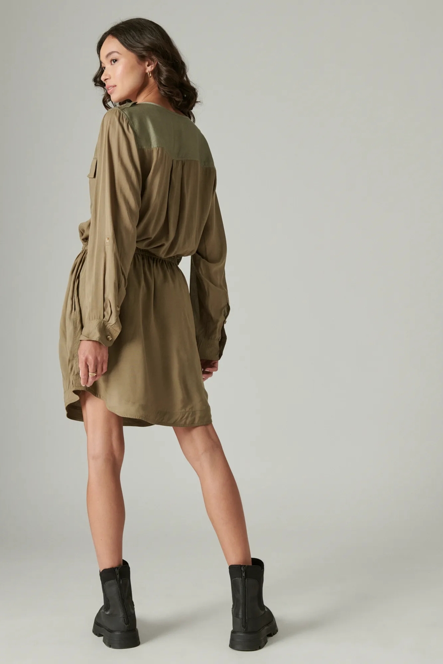 RELAXED SURPLUS SHIRTDRESS, image 4