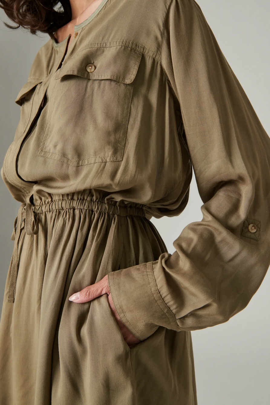 RELAXED SURPLUS SHIRTDRESS, image 5
