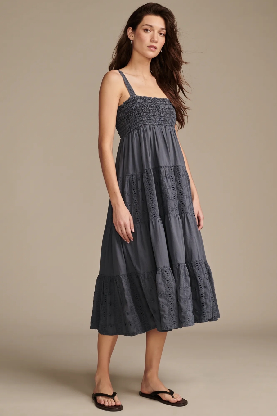 420 EMBROIDERED CANNIBIS MAXI DRESS, image 3