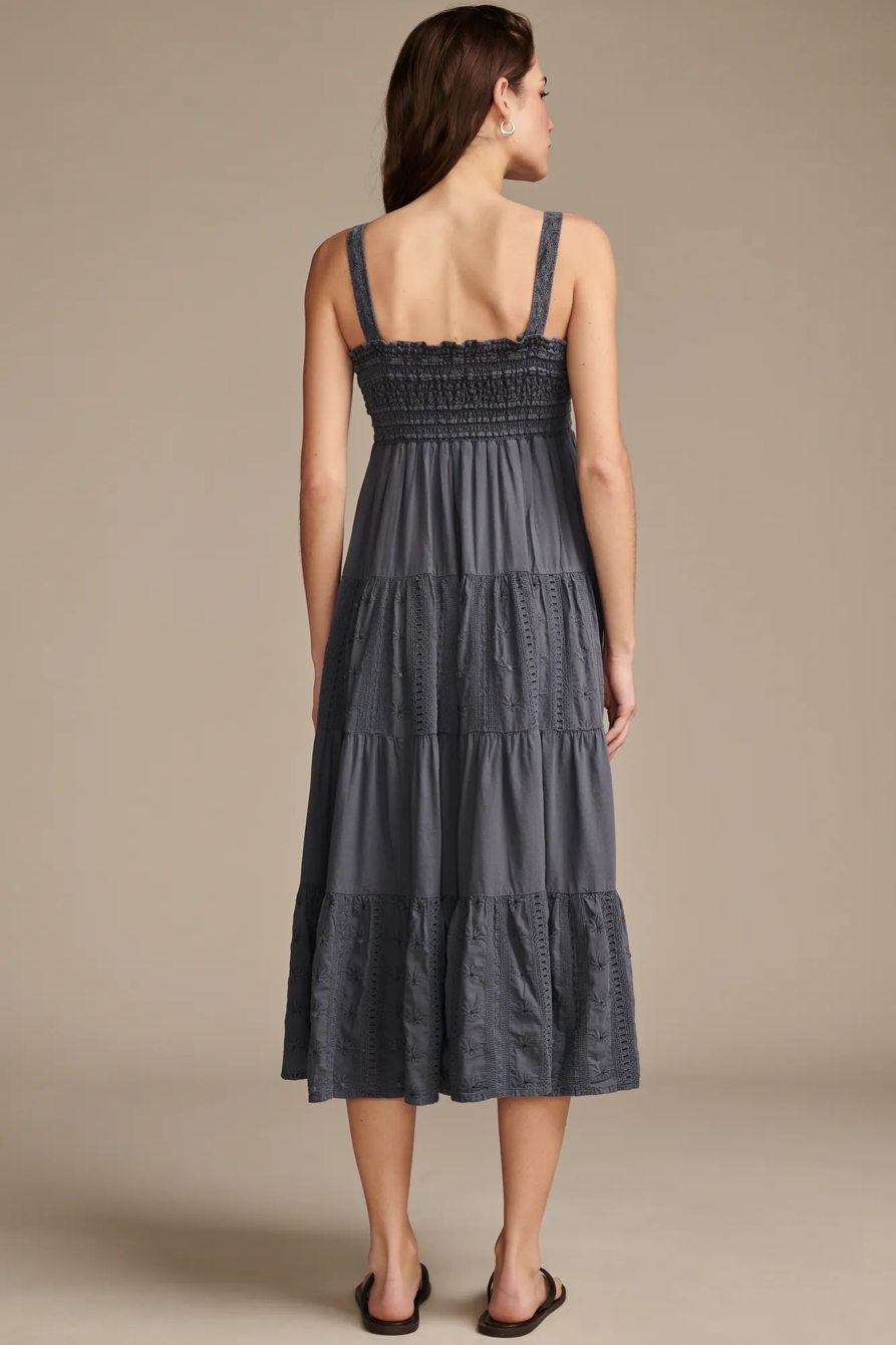 420 EMBROIDERED CANNIBIS MAXI DRESS, image 4