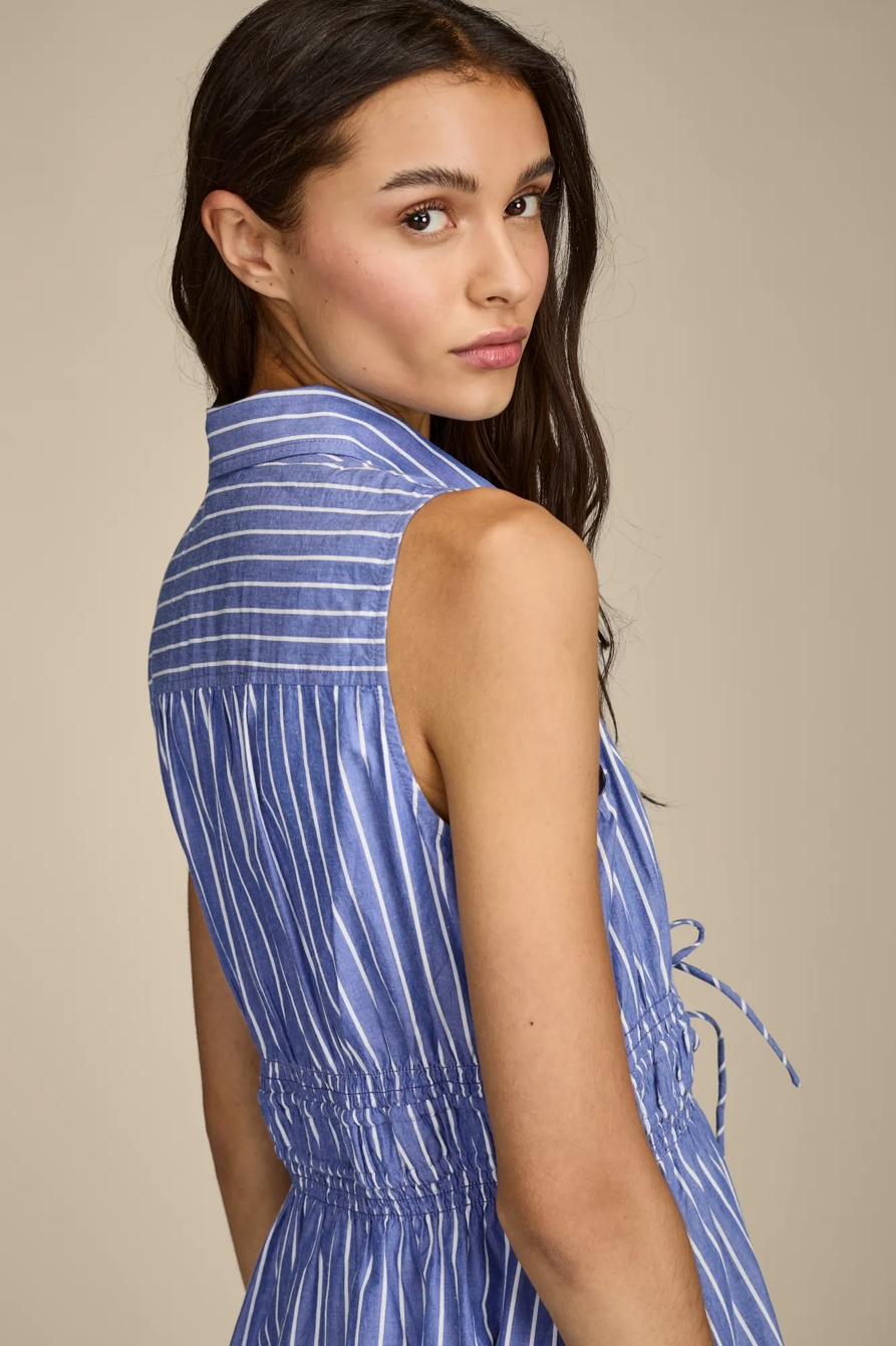 CINCH WAIST SHIRT DRESS, image 4