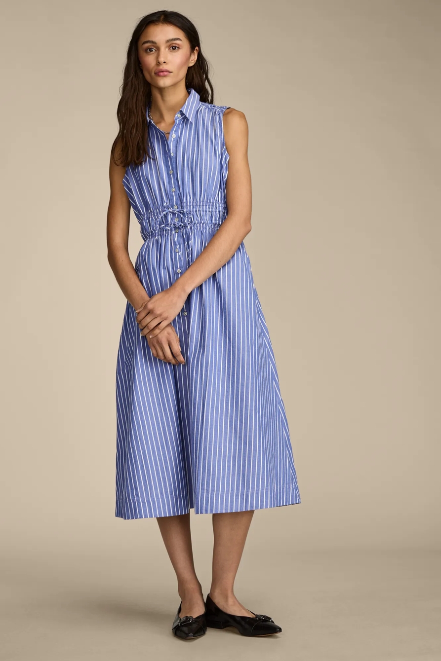 CINCH WAIST SHIRT DRESS, image 5