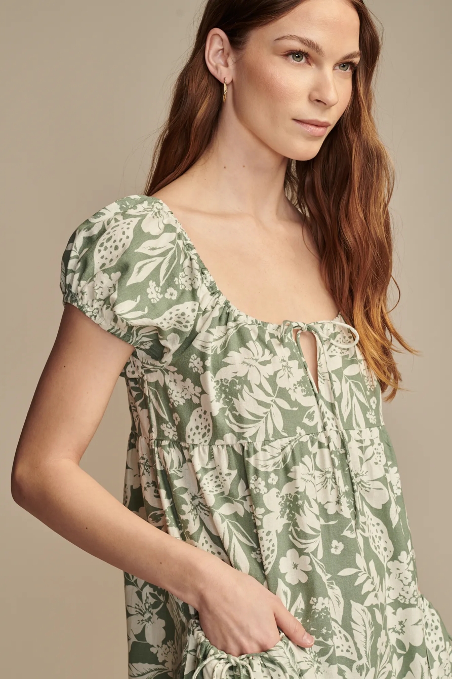 SHORT SLEEVE MARKET DRESS, image 4