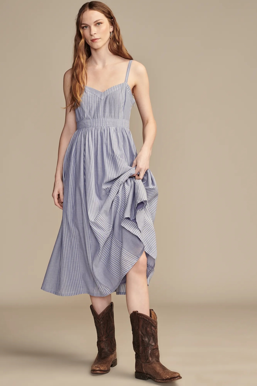 SEAMED BODICE MAXI DRESS, image 2