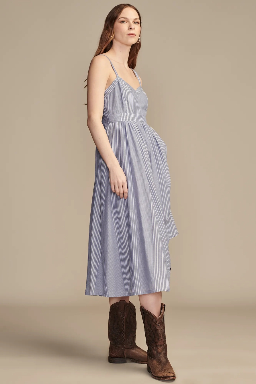 SEAMED BODICE MAXI DRESS, image 3