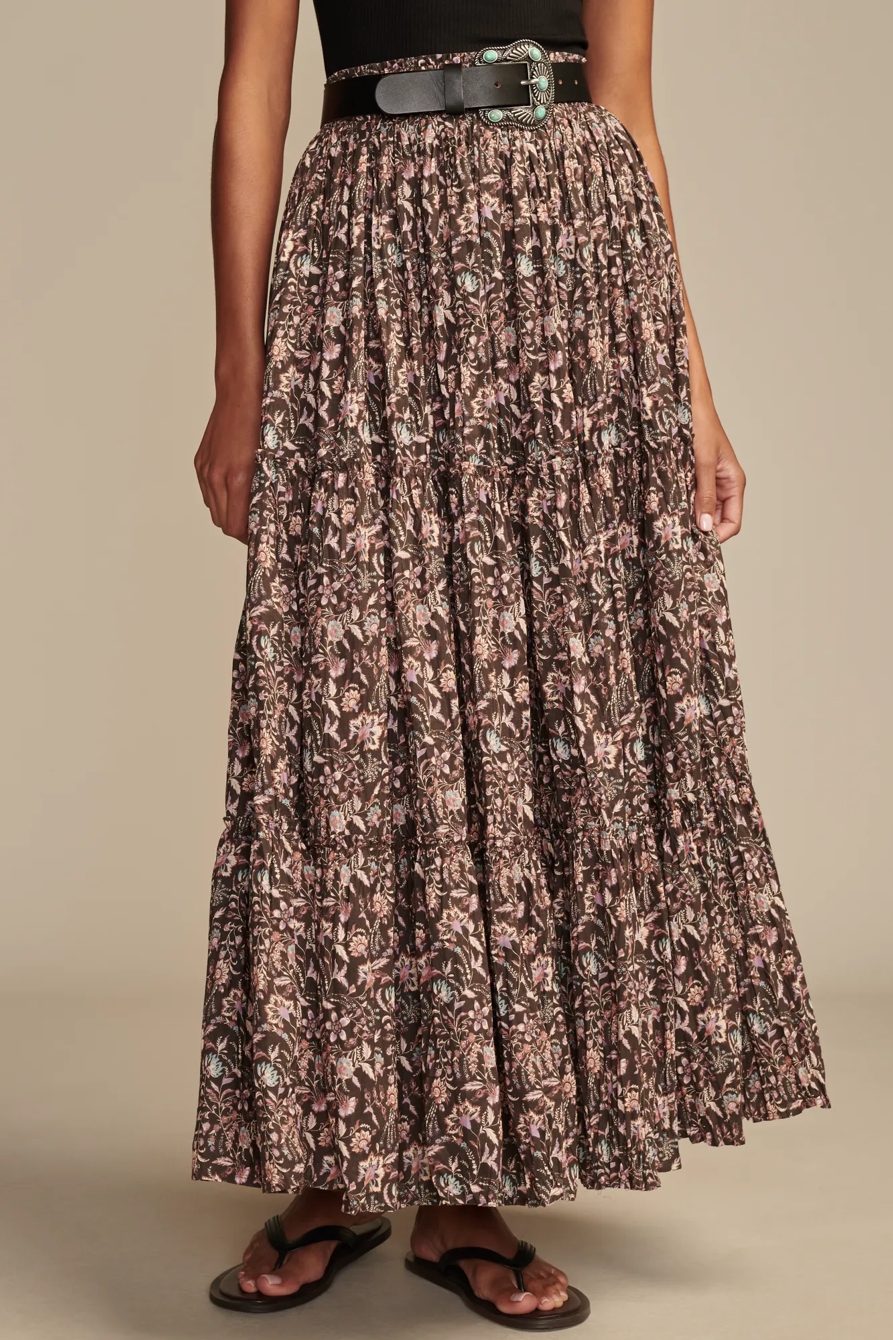 TIERED MAXI SKIRT, image 2
