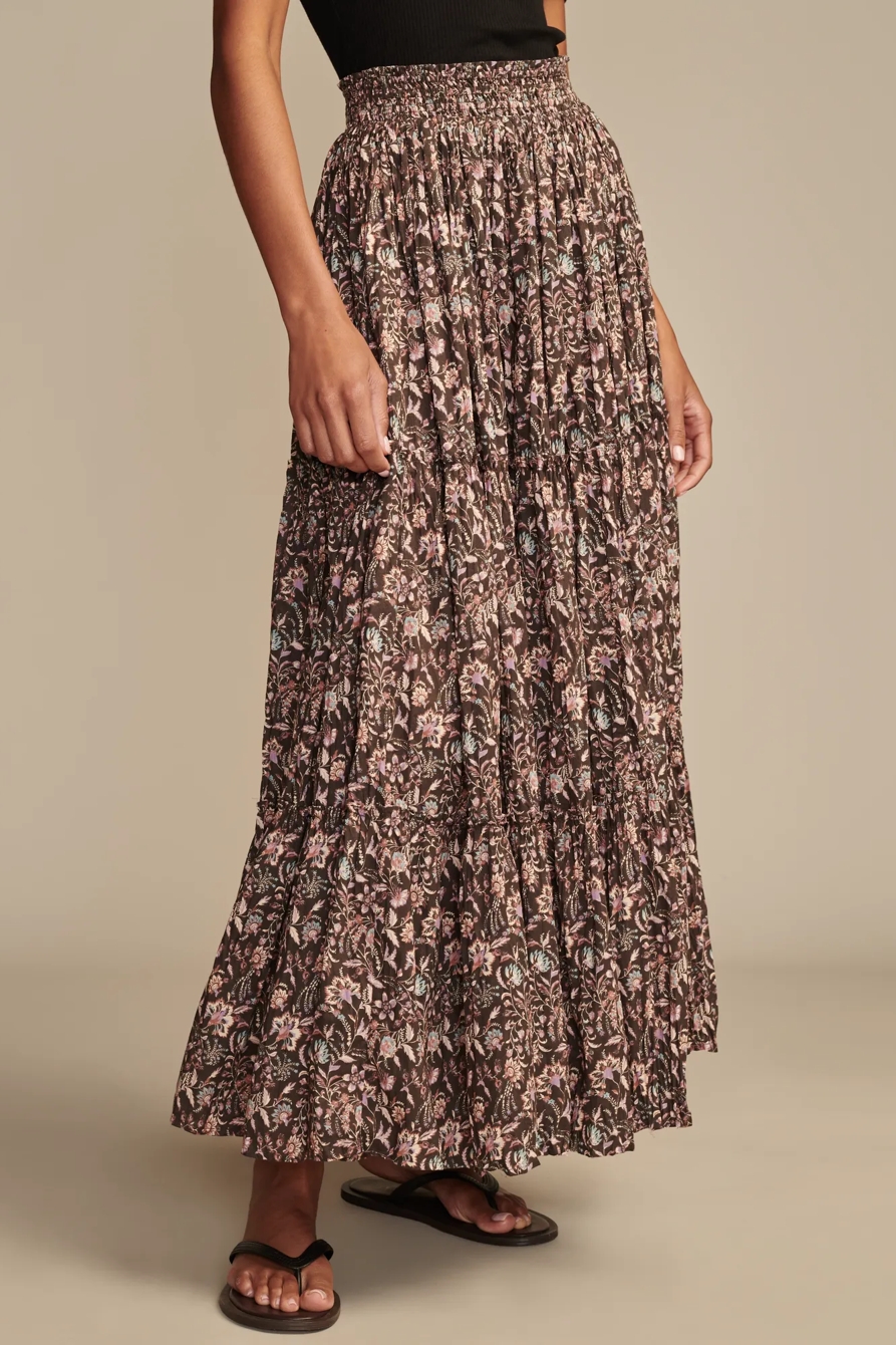 TIERED MAXI SKIRT, image 3