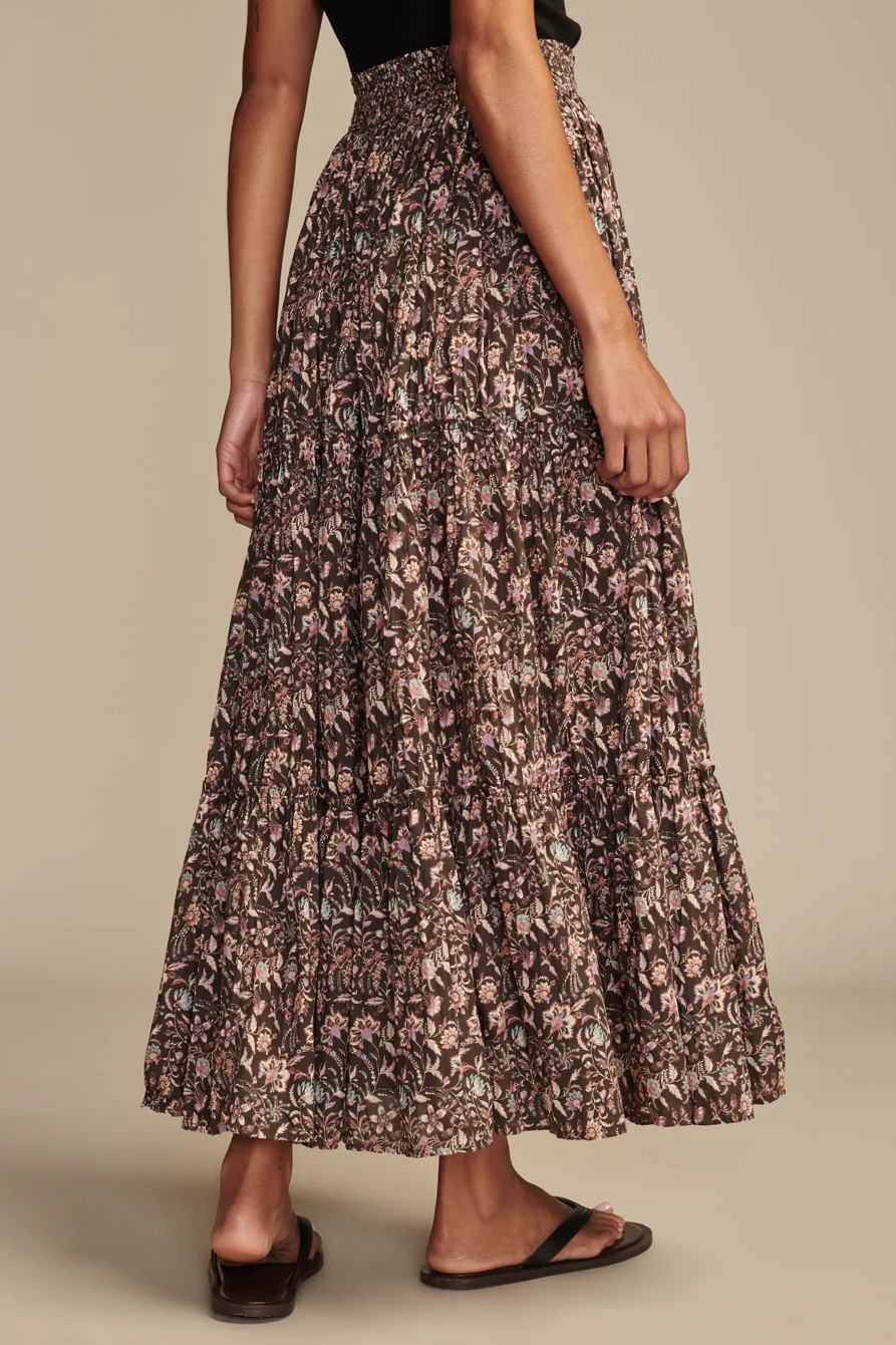 TIERED MAXI SKIRT, image 4