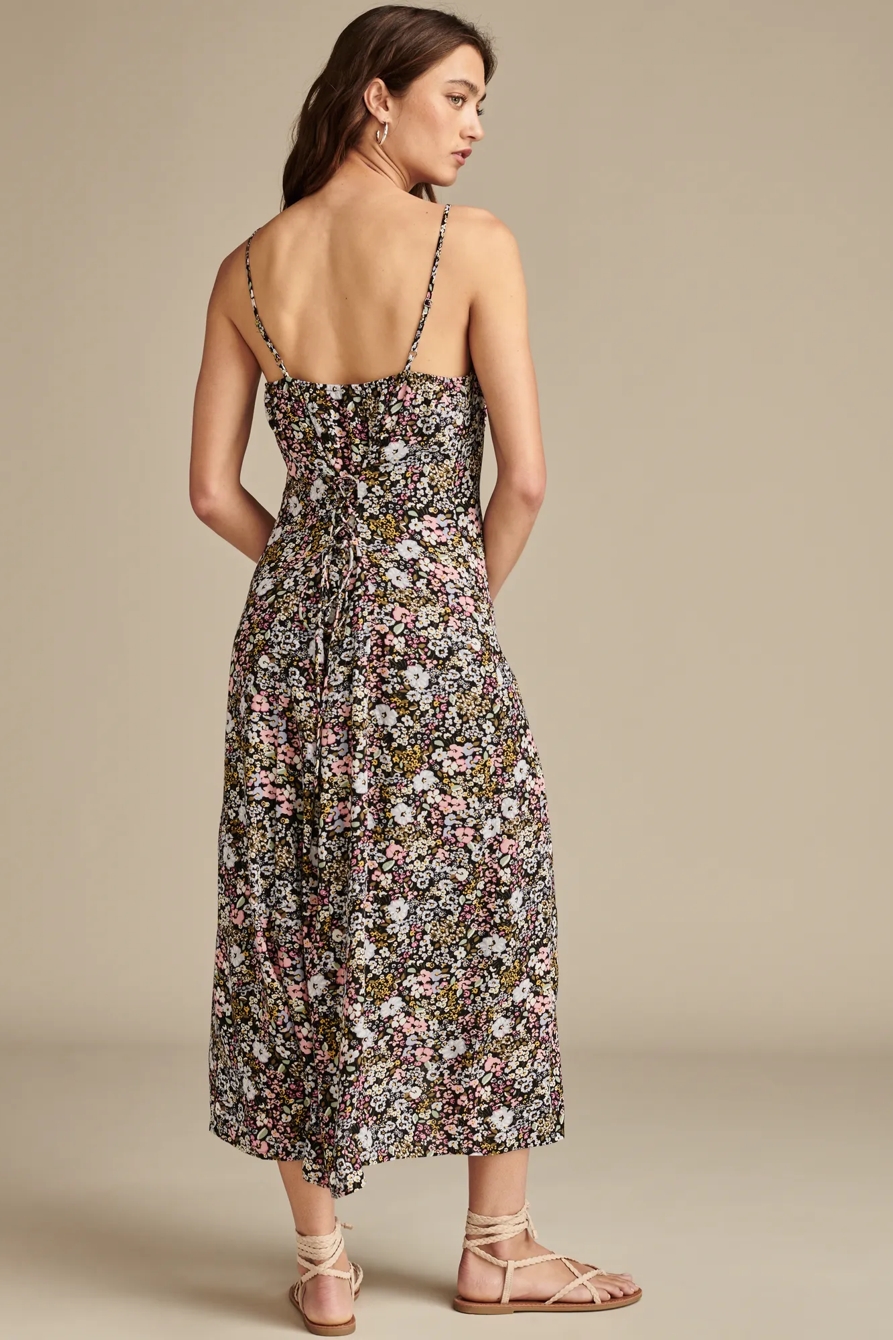 BUTTON FRONT SLIP DRESS, image 5