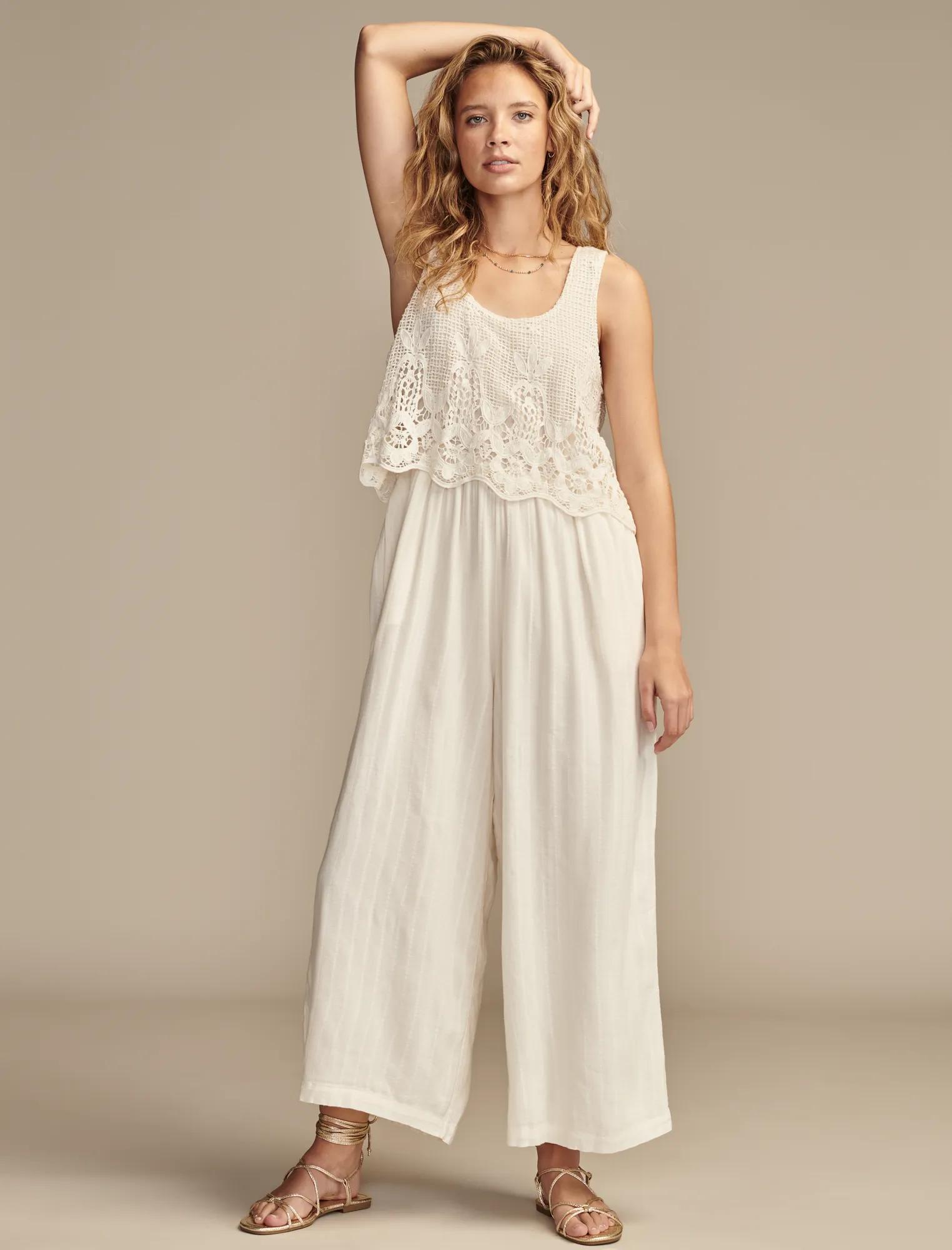 LACE JUMPSUIT | Lucky Brand