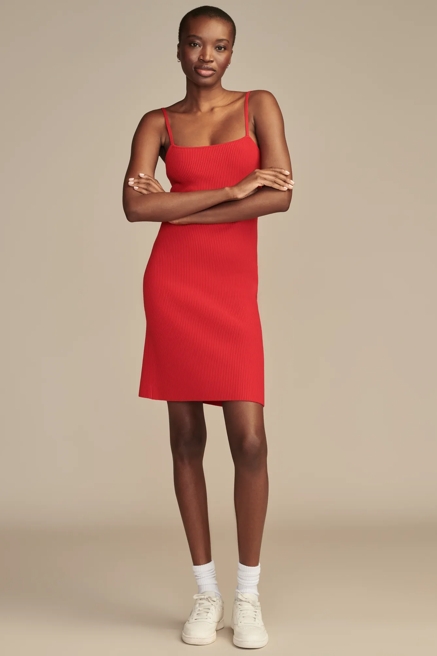 RIB MINI DRESS, image 1