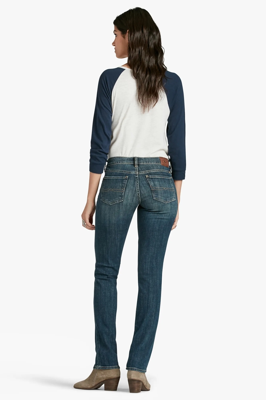 SWEET MID RISE STRAIGHT LEG JEAN IN ARTESIA, image 3