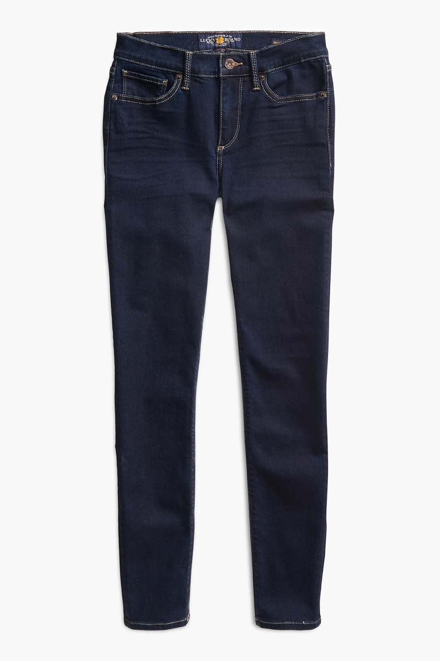 BROOKE MID RISE LEGGING JEAN IN BREAKER, image 4