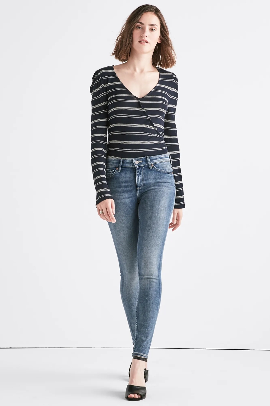 AVA MID RISE SKINNY JEAN, image 2