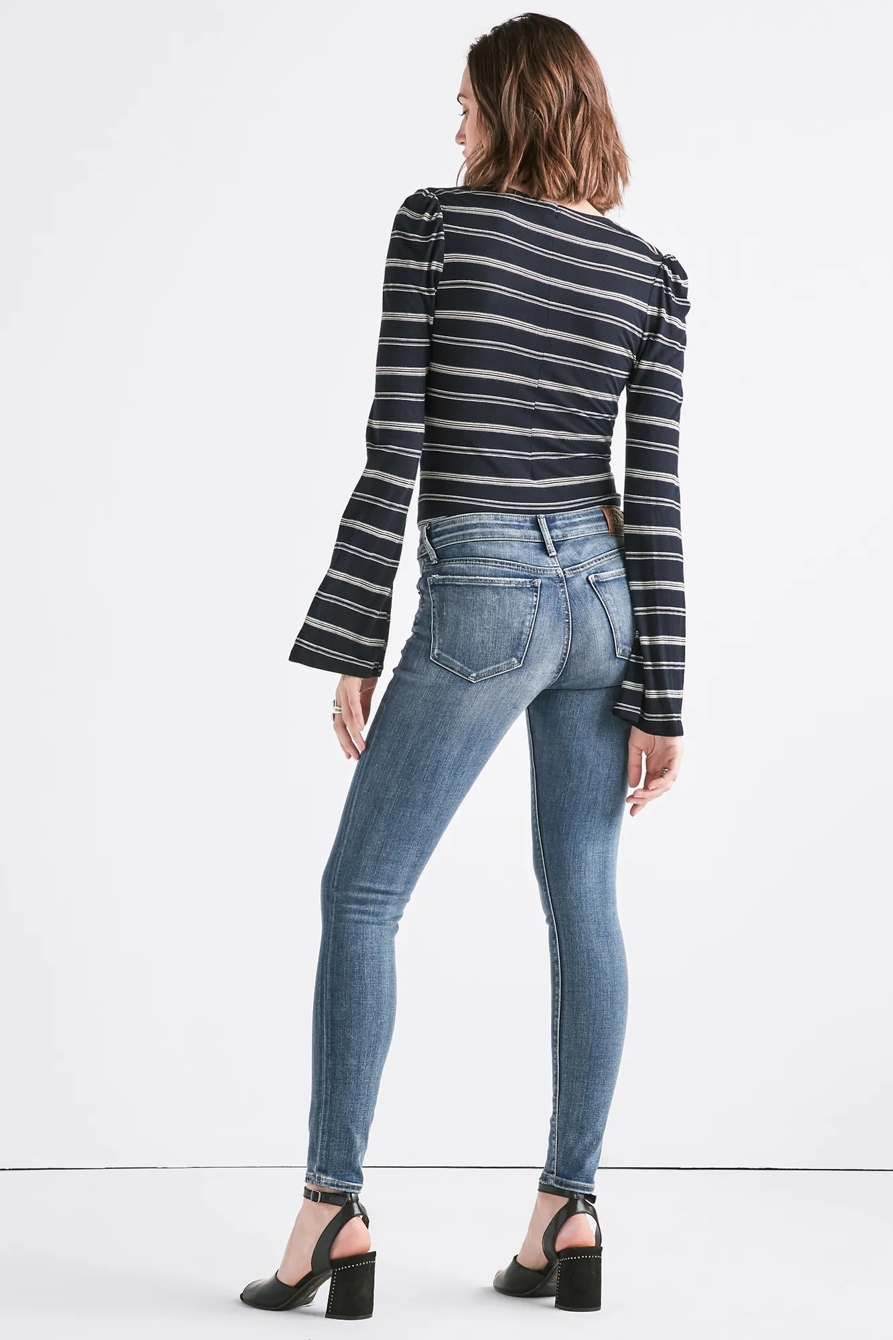 AVA MID RISE SKINNY JEAN, image 3