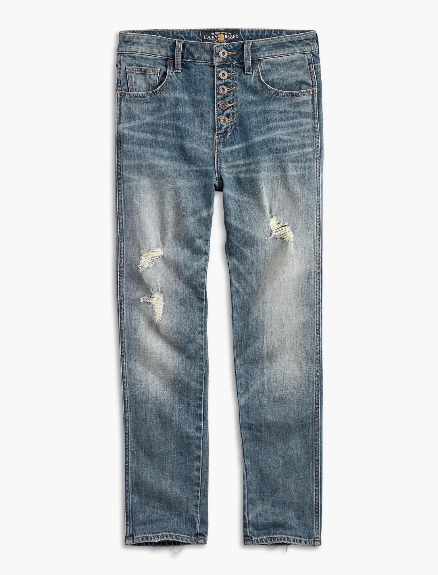 HIGH RISE TOMBOY JEAN WITH EXPOSED BUTTON FLY, image 4