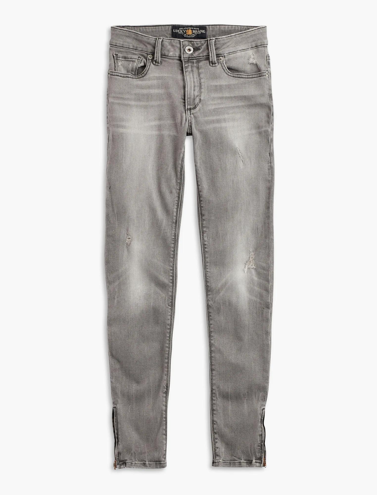 SASHA SUPER SKINNY MID RISE LEGGING JEAN IN LONESOME, image 4