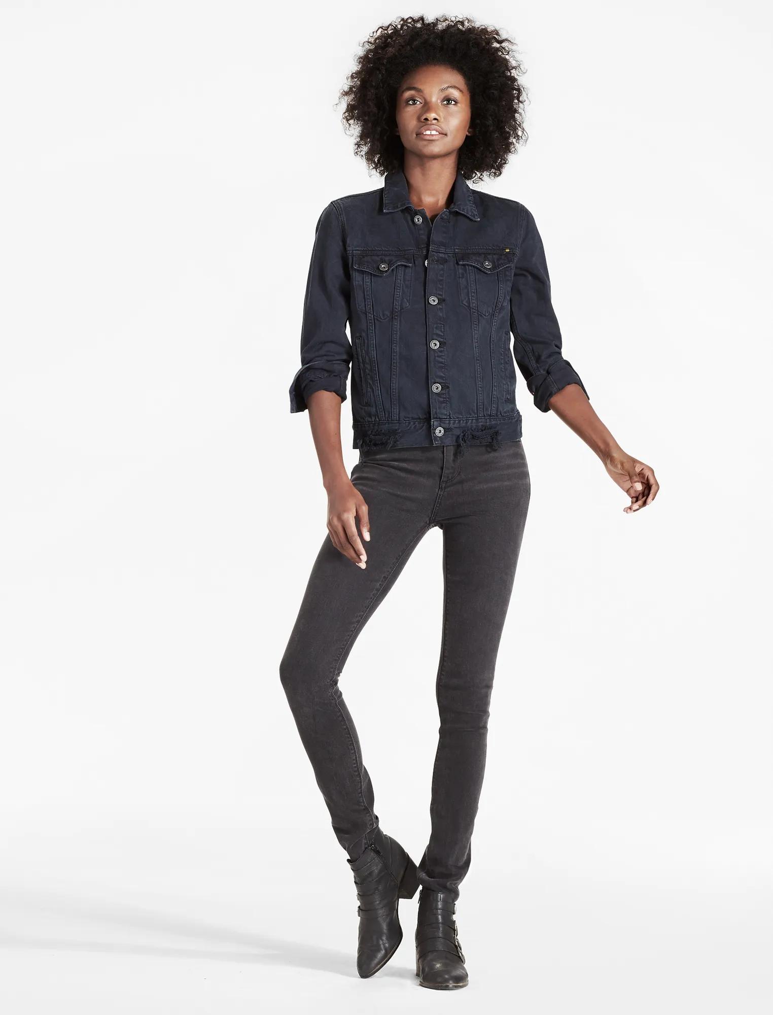 BOYFRIEND DENIM JACKET WITH EMBROIDERY, image 2