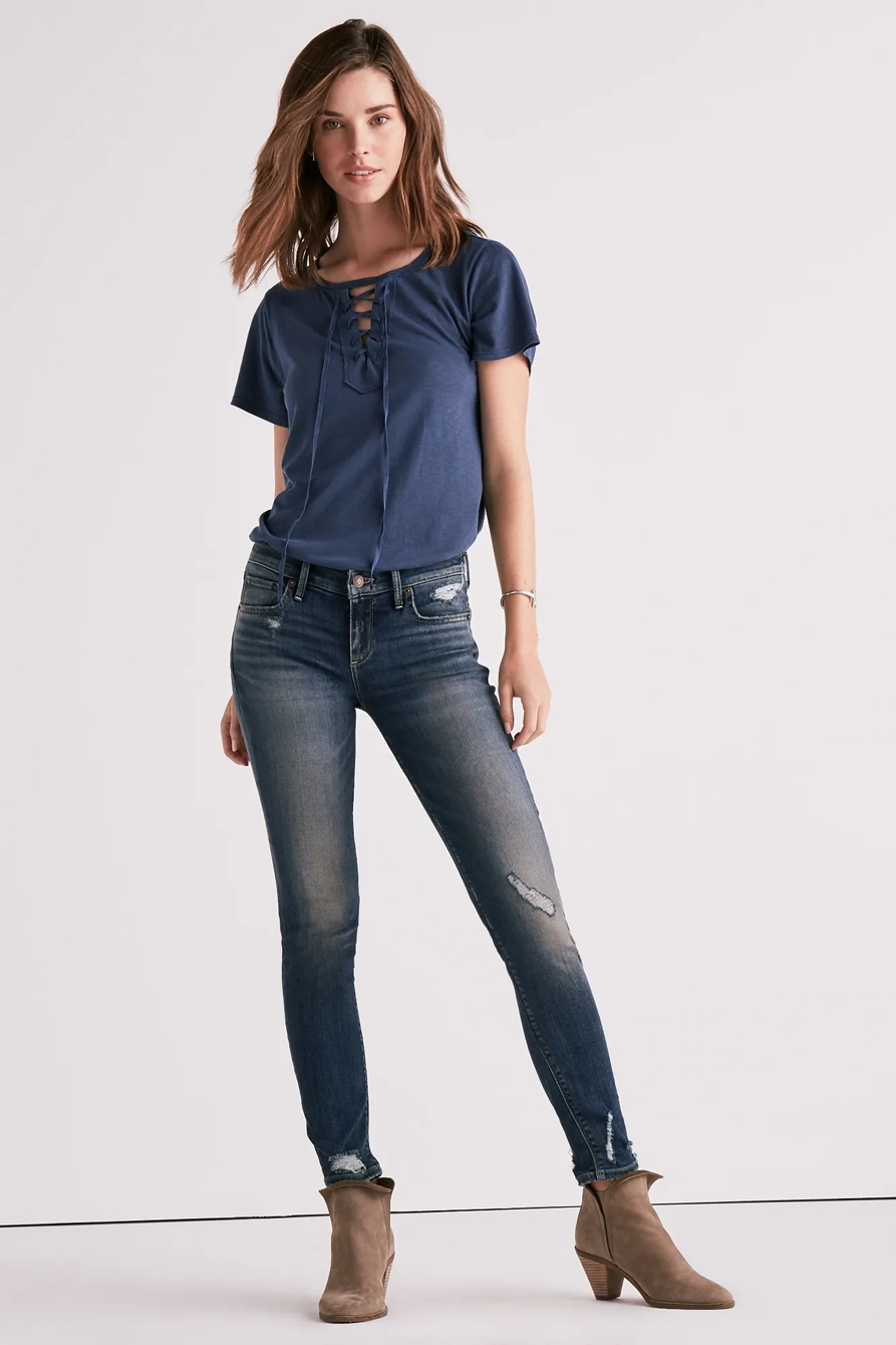 STELLA LOW RISE SKINNY JEAN, image 1