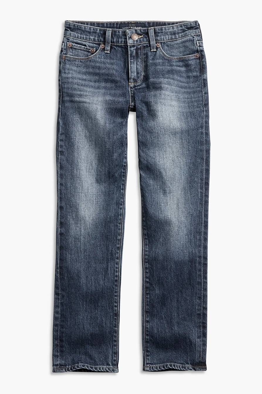 SWEET MID RISE CROP JEAN IN TIMBER LAKES, image 5