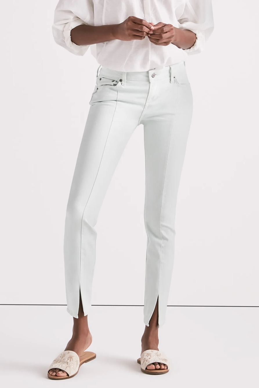 LOLITA MID RISE SKINNY JEAN IN MINT, image 1