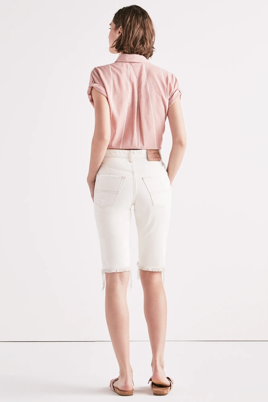 LUCKY PINS HIGH RISE BERMUDA JEAN SHORT, image 3