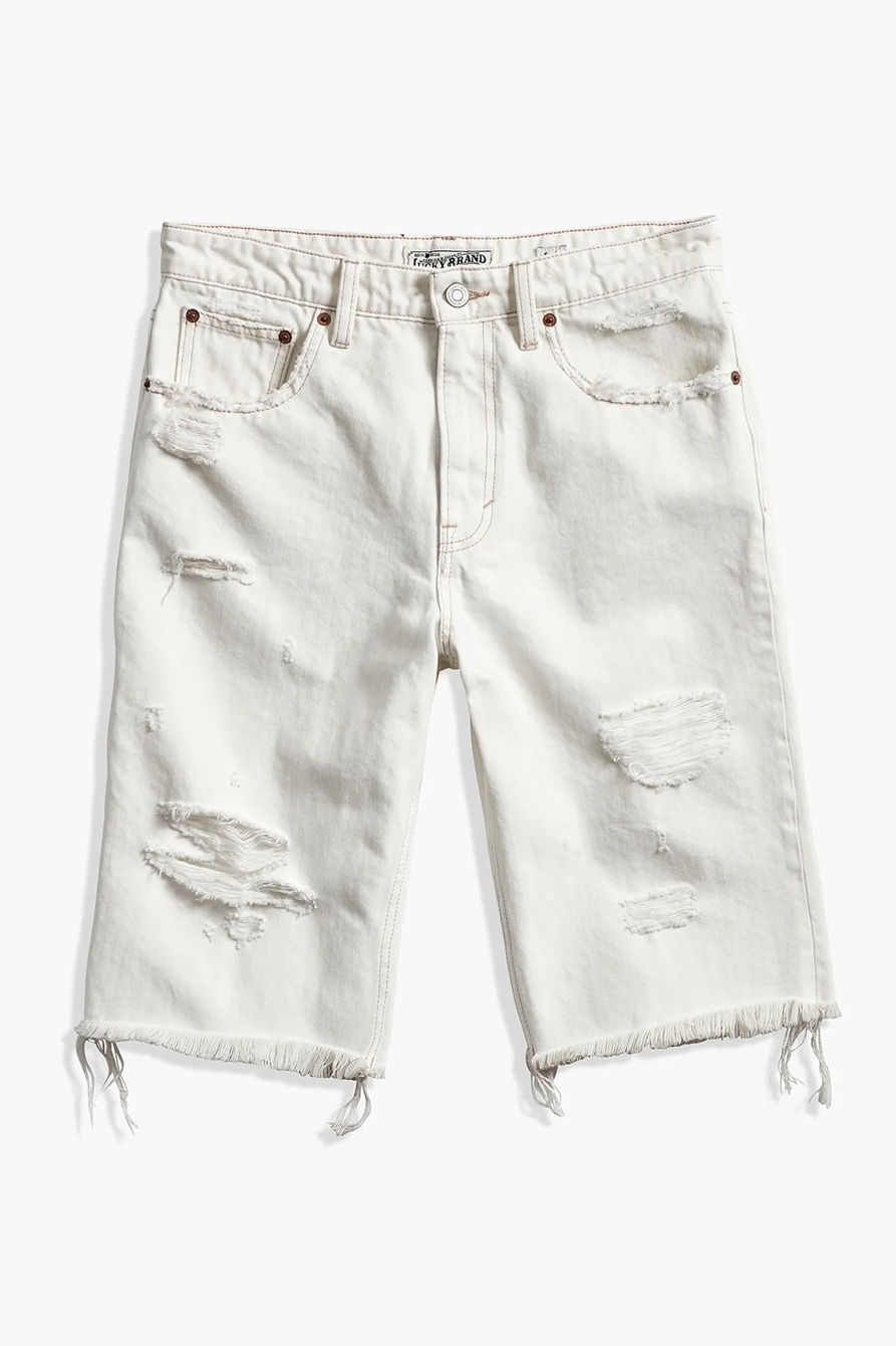 LUCKY PINS HIGH RISE BERMUDA JEAN SHORT, image 4