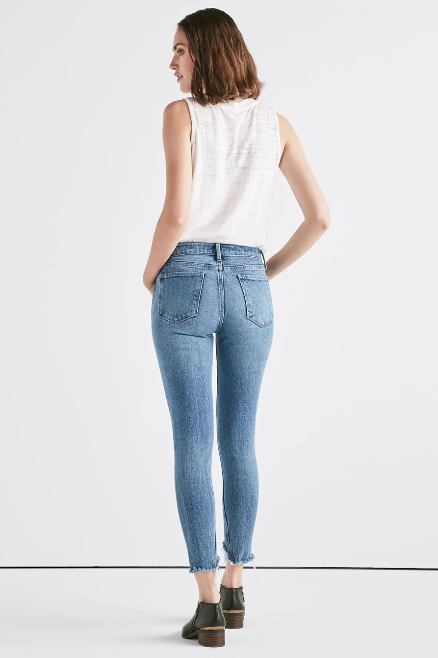 Remade Ava Mid Rise Skinny Jean, image 3