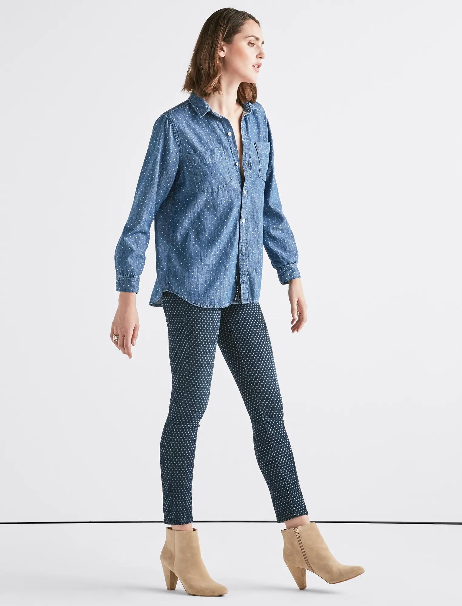 【PORTERNA】Lucky shirt top set PINTUCK LACE SHIRT | Lucky Brand