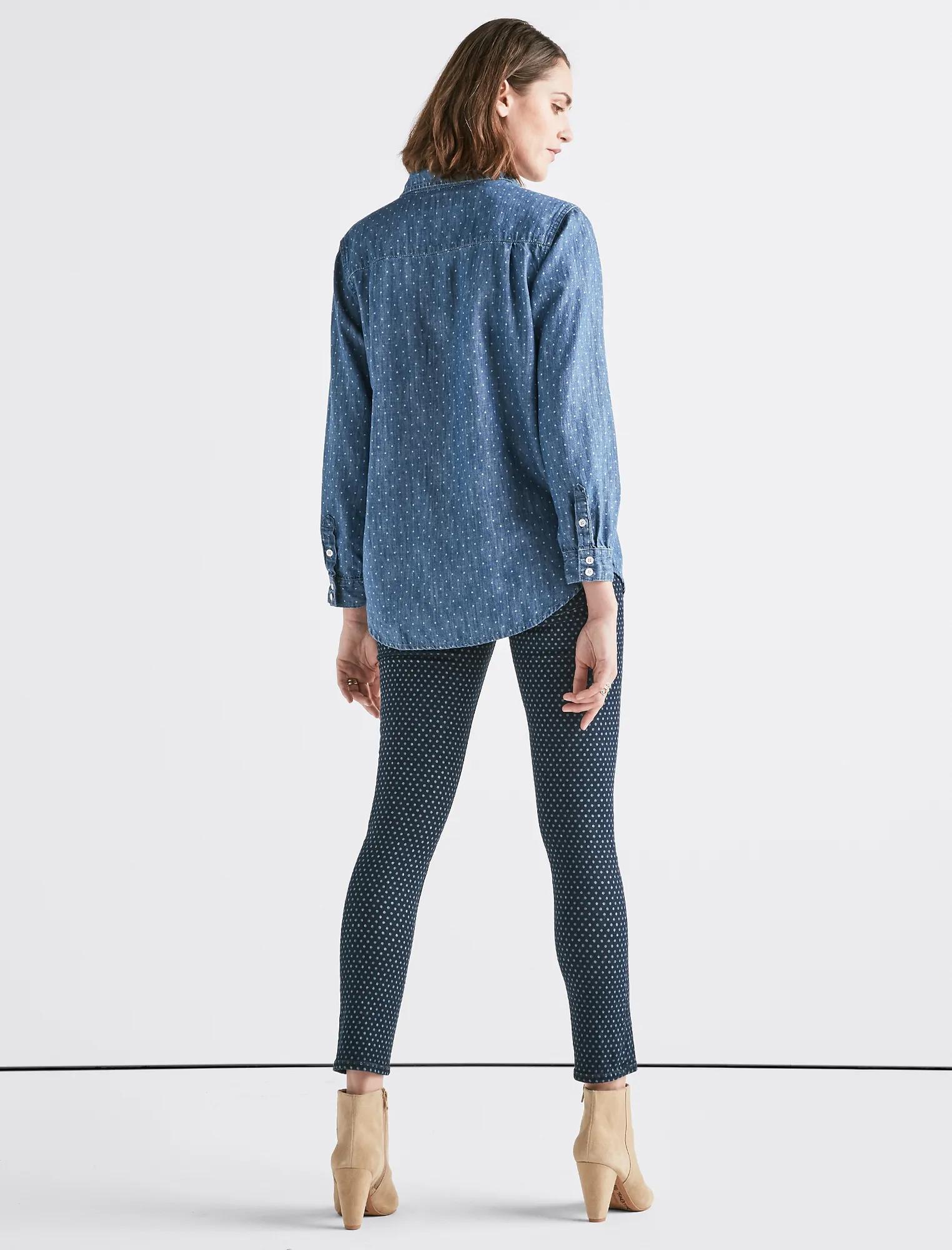 POLKA DOT BOYFRIEND SHIRT, image 3