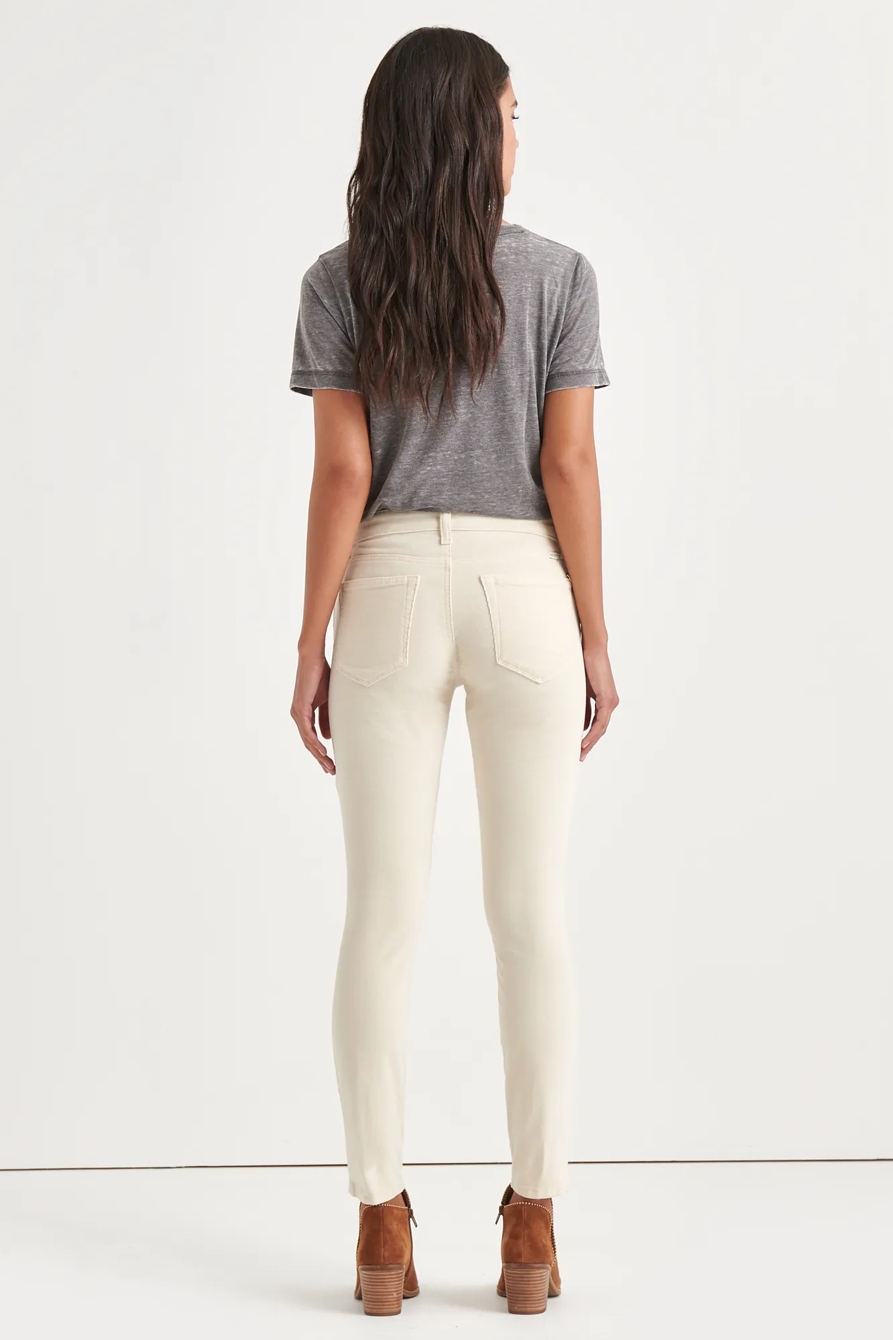 Ava Mid Rise Skinny Corduroy Pant, image 3