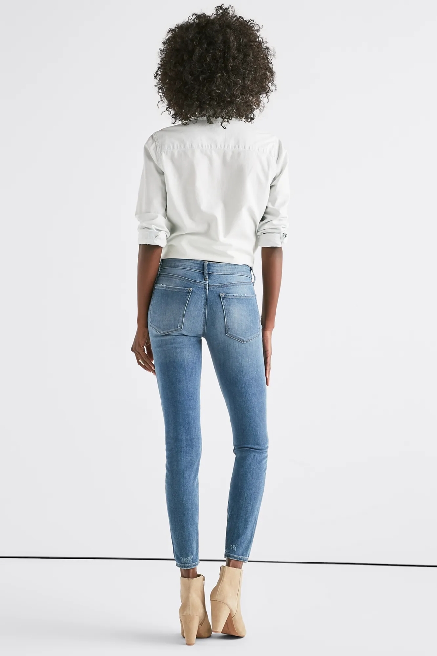Ava Mid Rise Skinny Jean, image 3