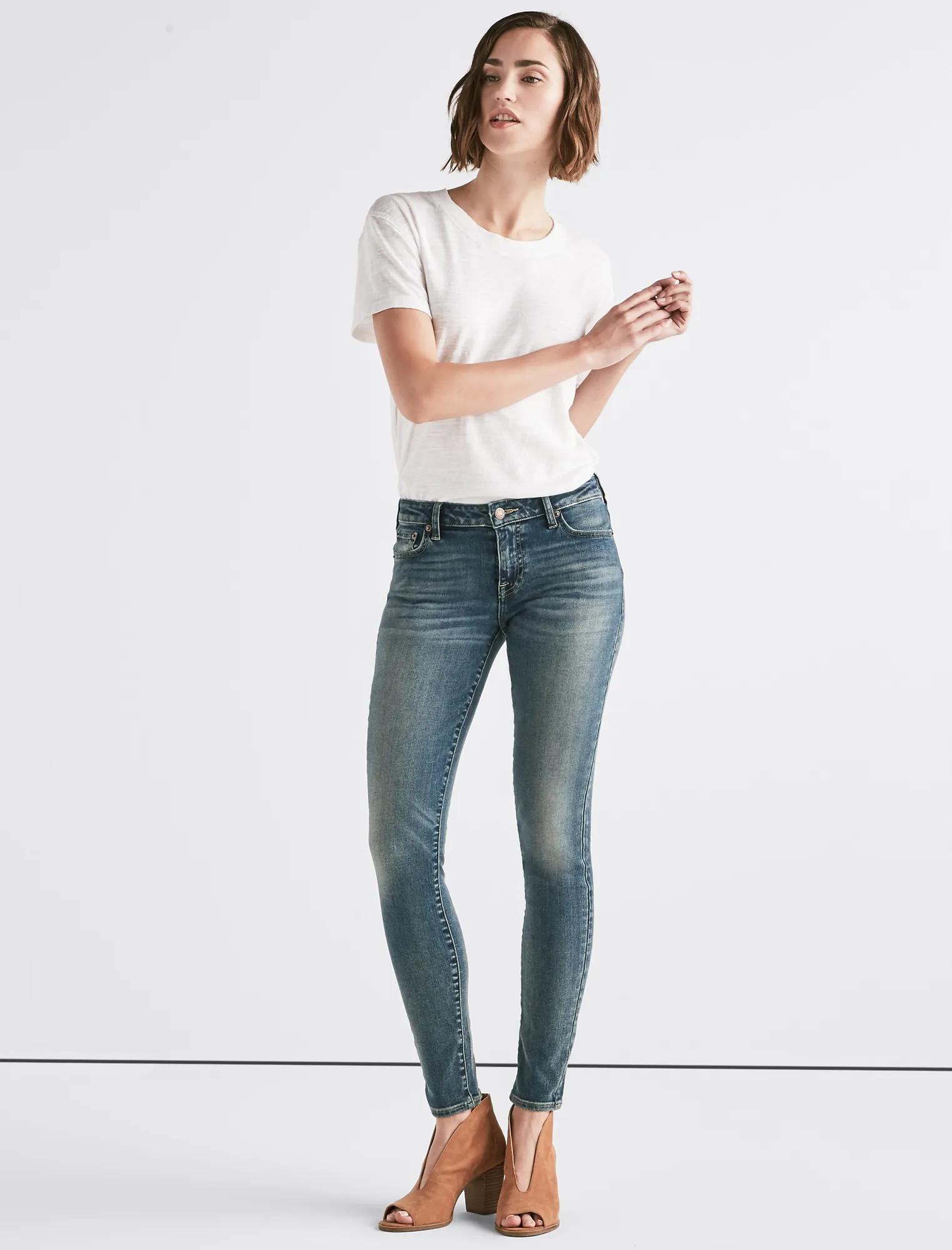 Lolita Mid Rise Super Skinny Jean, image 2