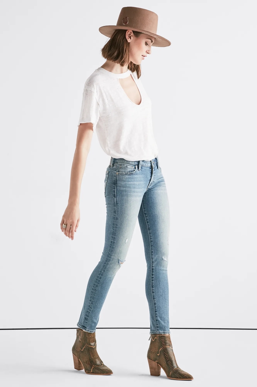 Lolita Mid Rise Skinny Jean, image 2