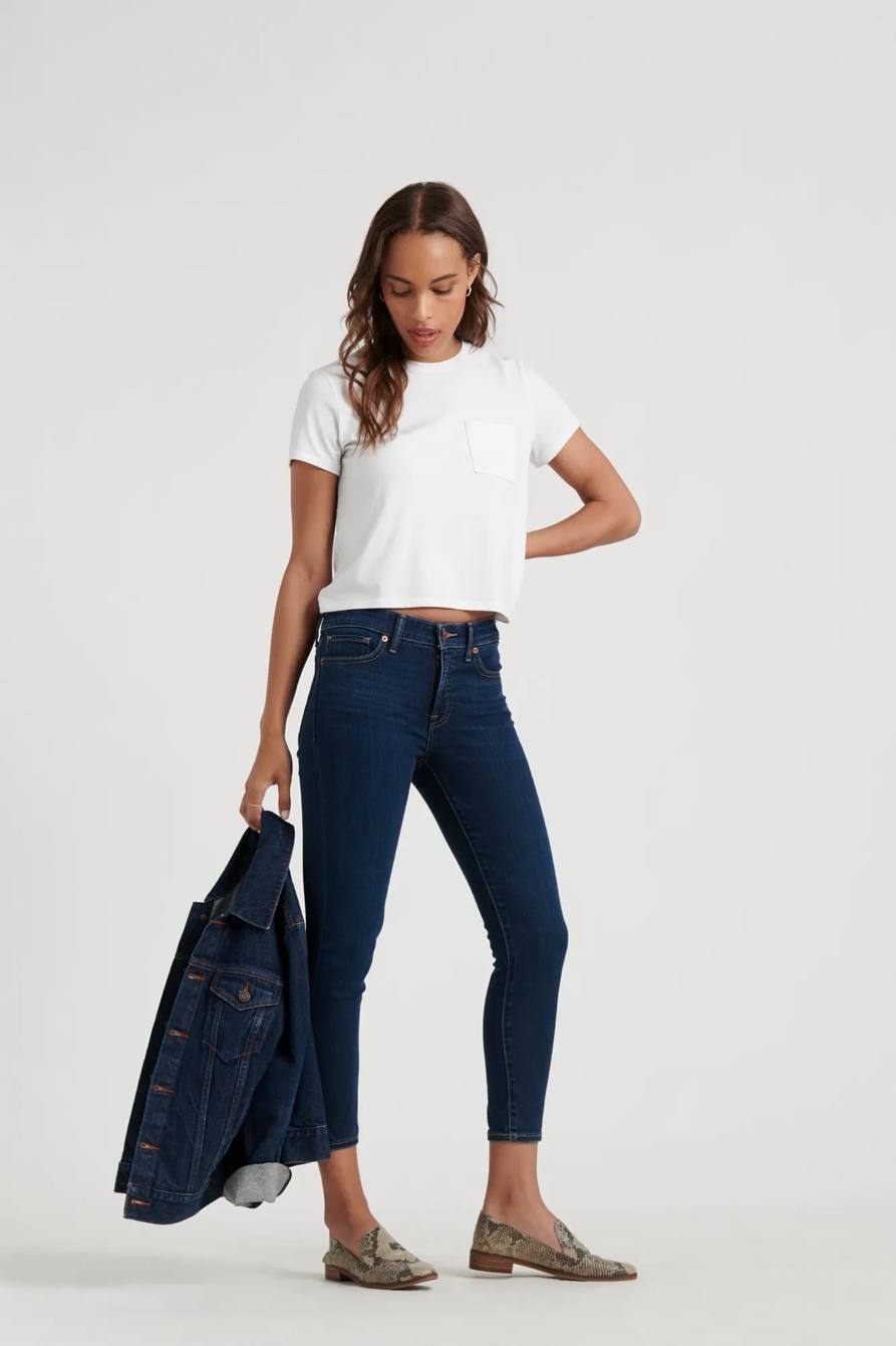 MID RISE AVA CROP JEAN, image 3