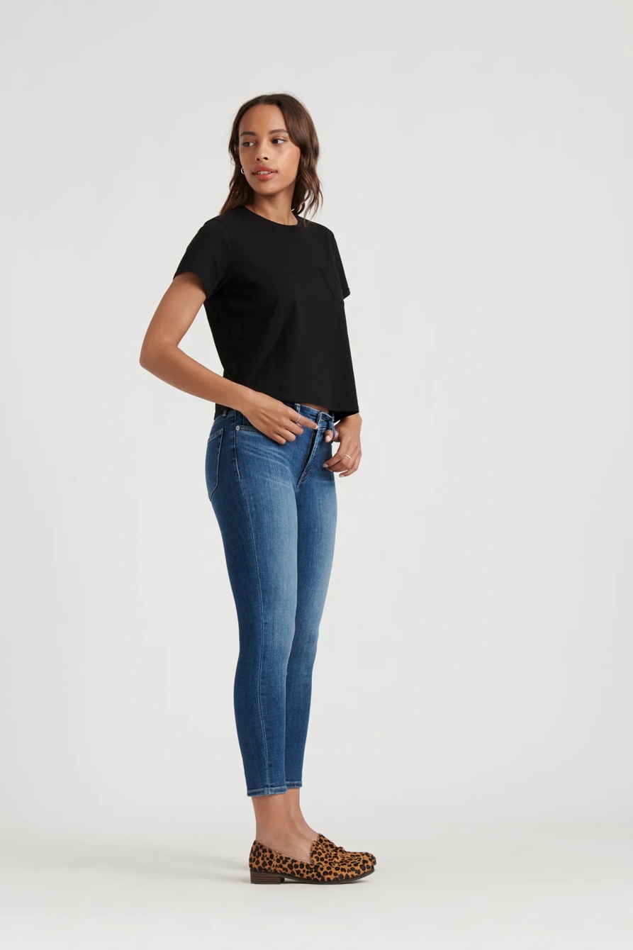 MID RISE AVA CROP JEAN, image 2
