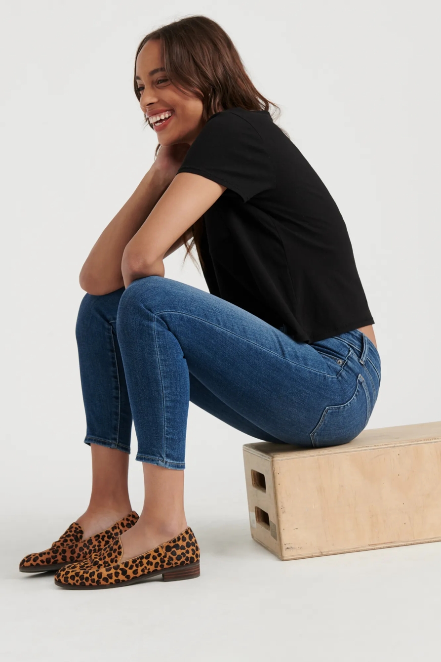 MID RISE AVA CROP JEAN, image 6