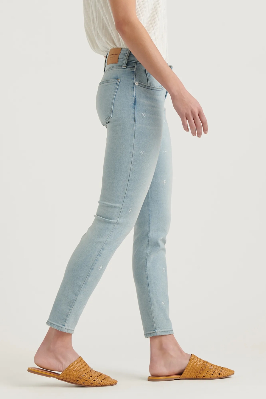 LOW RISE LOLITA SKINNY EMBROIDERED JEAN, image 2