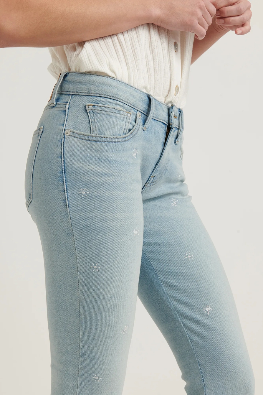 LOW RISE LOLITA SKINNY EMBROIDERED JEAN, image 4
