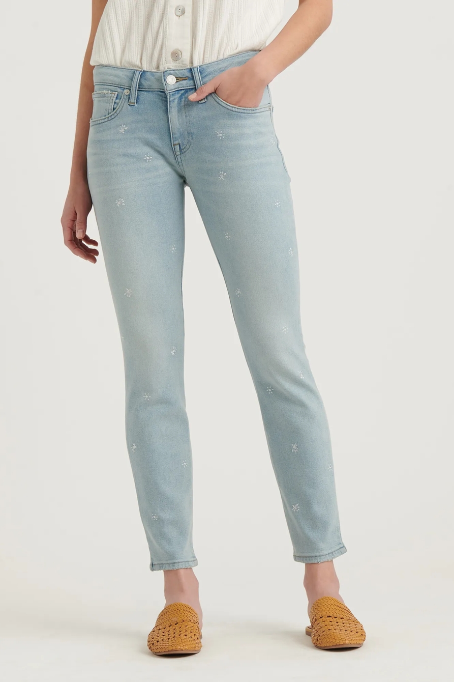 LOW RISE LOLITA SKINNY EMBROIDERED JEAN, image 5