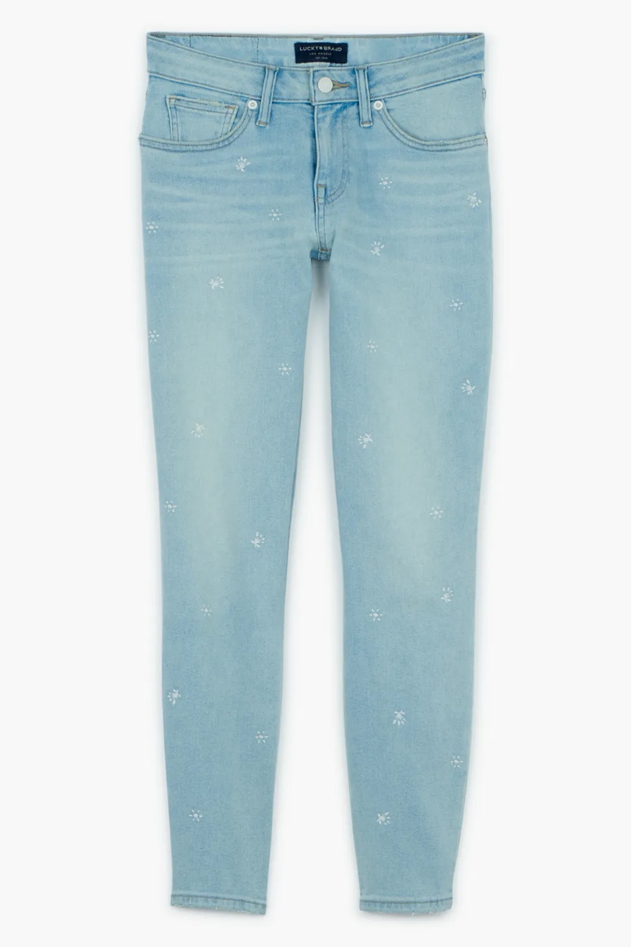 LOW RISE LOLITA SKINNY EMBROIDERED JEAN, image 6