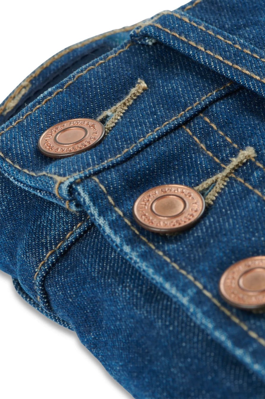 LUCKY PINS SHORT W/ EXPOSED BUTTON FLY, image 7